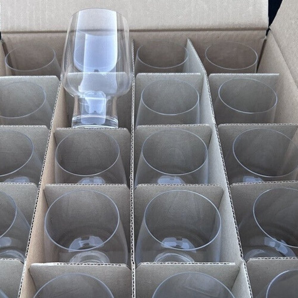 ALESSI for DELTA AIRLINES Cordial Short Stem Glasses wine glass Set of 15
